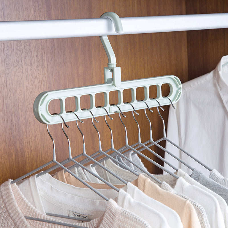Space Saving Hanger for 9 Clothes